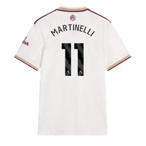 Arsenal Gabriel Martinelli #11 Rezervni Dres 2025-26 Kratak Rukavima